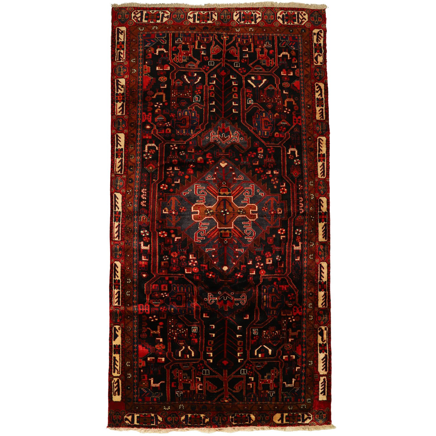 Handwoven Old Medallion Rug, approx. 4 meters, SKU 4101201