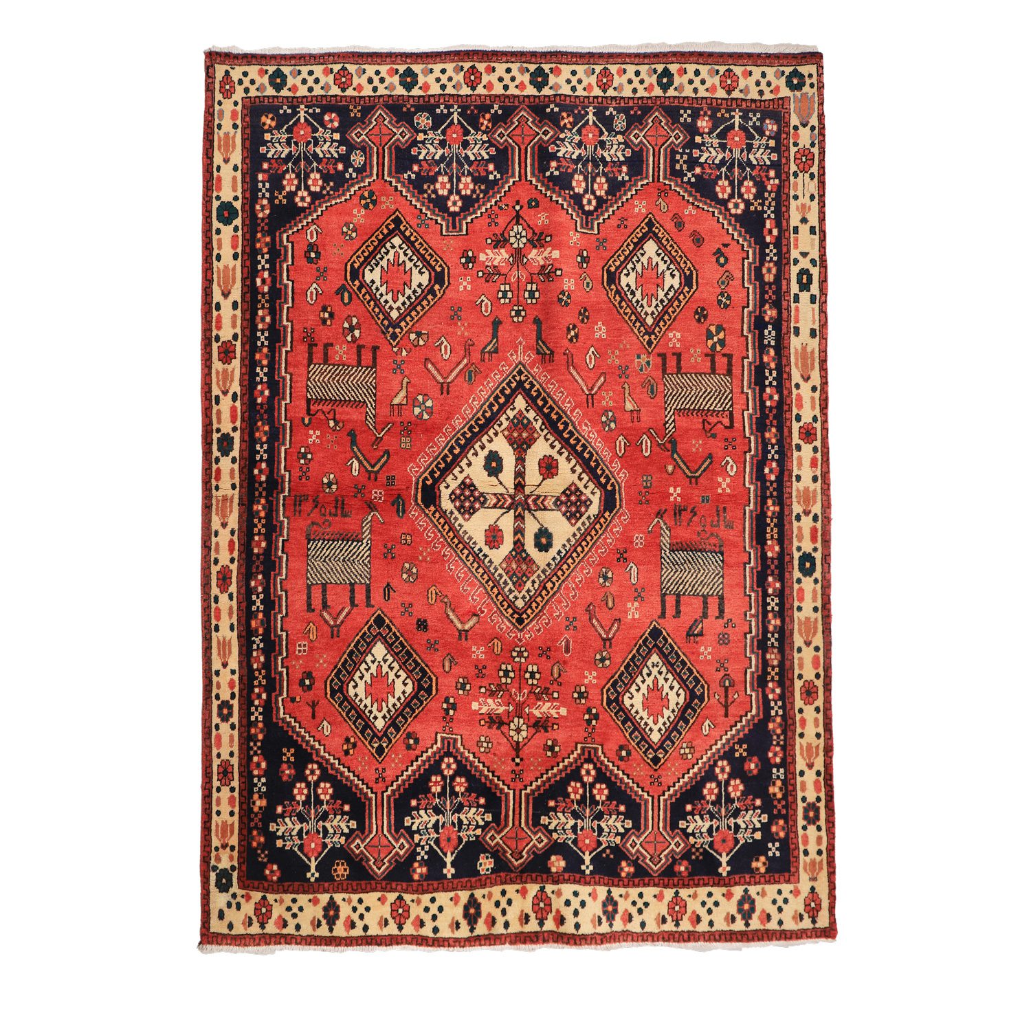 Handwoven Old Medallion Rug, approx. 3.5 meters, SKU 4020230