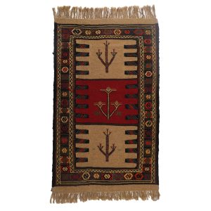 Handwoven Sofreh Kordi Kilim, approx. 1.5 meters, SKU 40204128