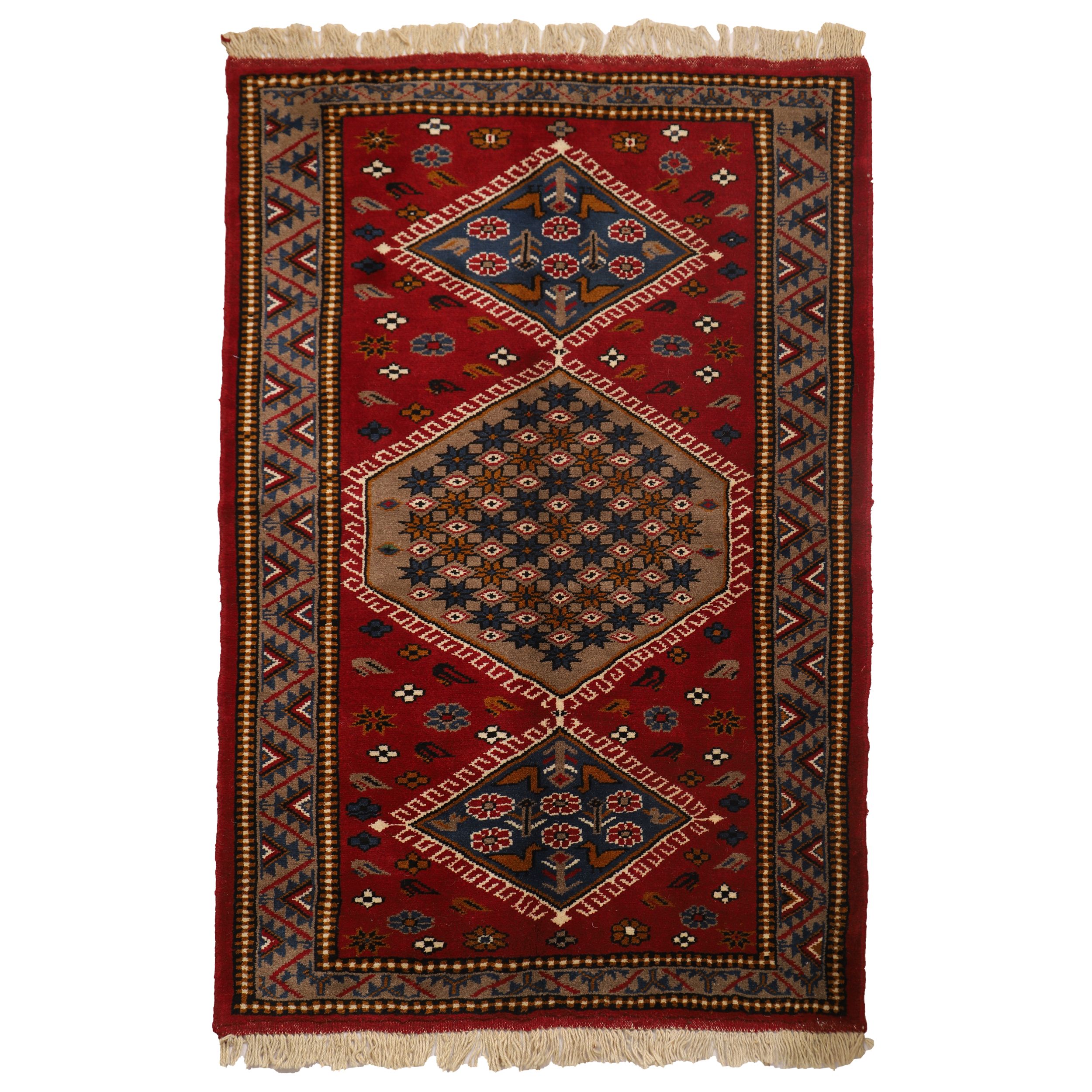 Handwoven Persian Khorasan Rug, approx. 2 meters, SKU 40201139