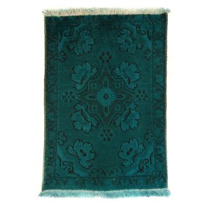 Handwoven Overdyed Vintage Rug, approx. 0.5 meters, SKU 4101114