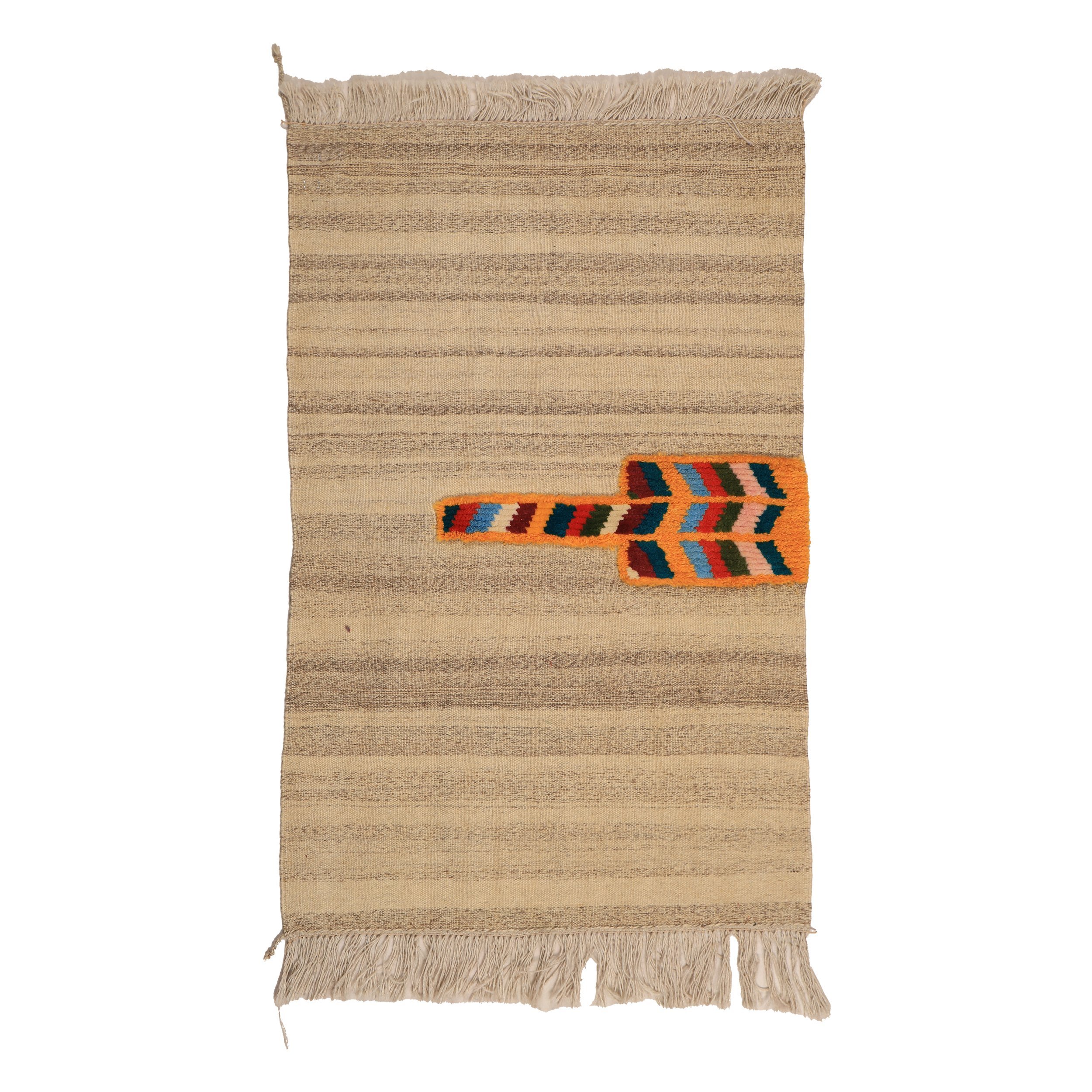 Handwoven Persian Qashqai Gabbeh Kilim, approx. 1 meters, SKU 4040301