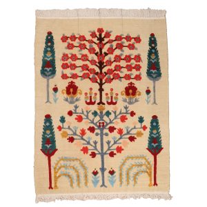Handwoven Tree of Life Kilim Rug, approx. 3 meters, SKU 4040655